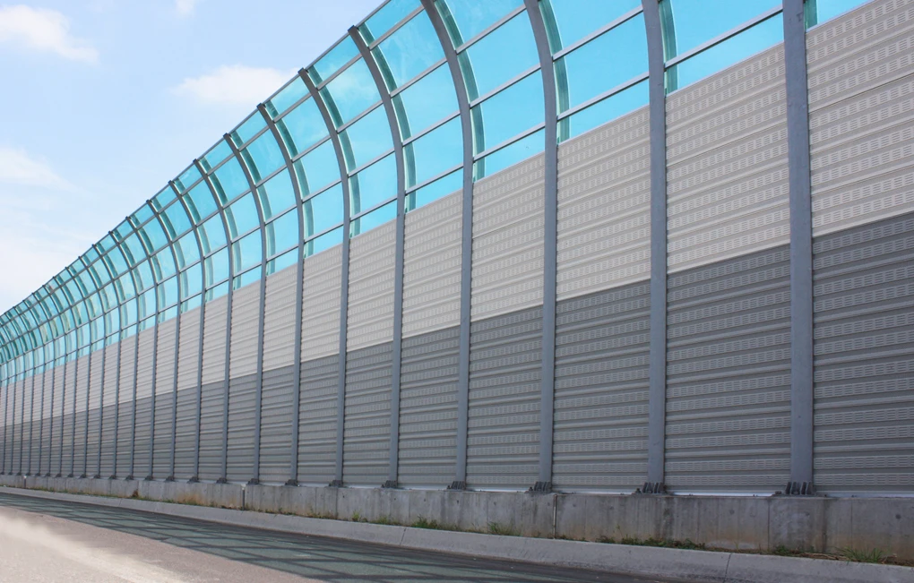 product modern outdoor pvc  acrylic acoustic barrier fence sound wall for highway noise control and reduction-2