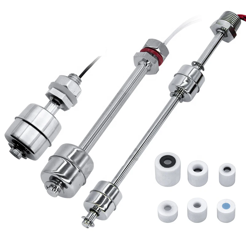 Seitlich Montierter Flüssigkeits-Schwimmerschalter Aus Edelstahl – 220V, 1,5A, Für Wassertanks -30 Bis +125°C