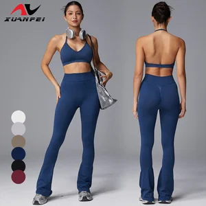 Customized Seamless Back Yoga Bra Quick Drying Tight Fitting Sports Bra Set for Women to Wear Multifunctional Fitness Clothes