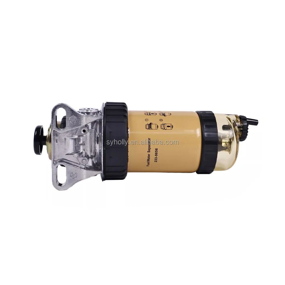 2339856 Excavators Fuel Filter Water Separator Assy With Manual Pump FS19917 ...