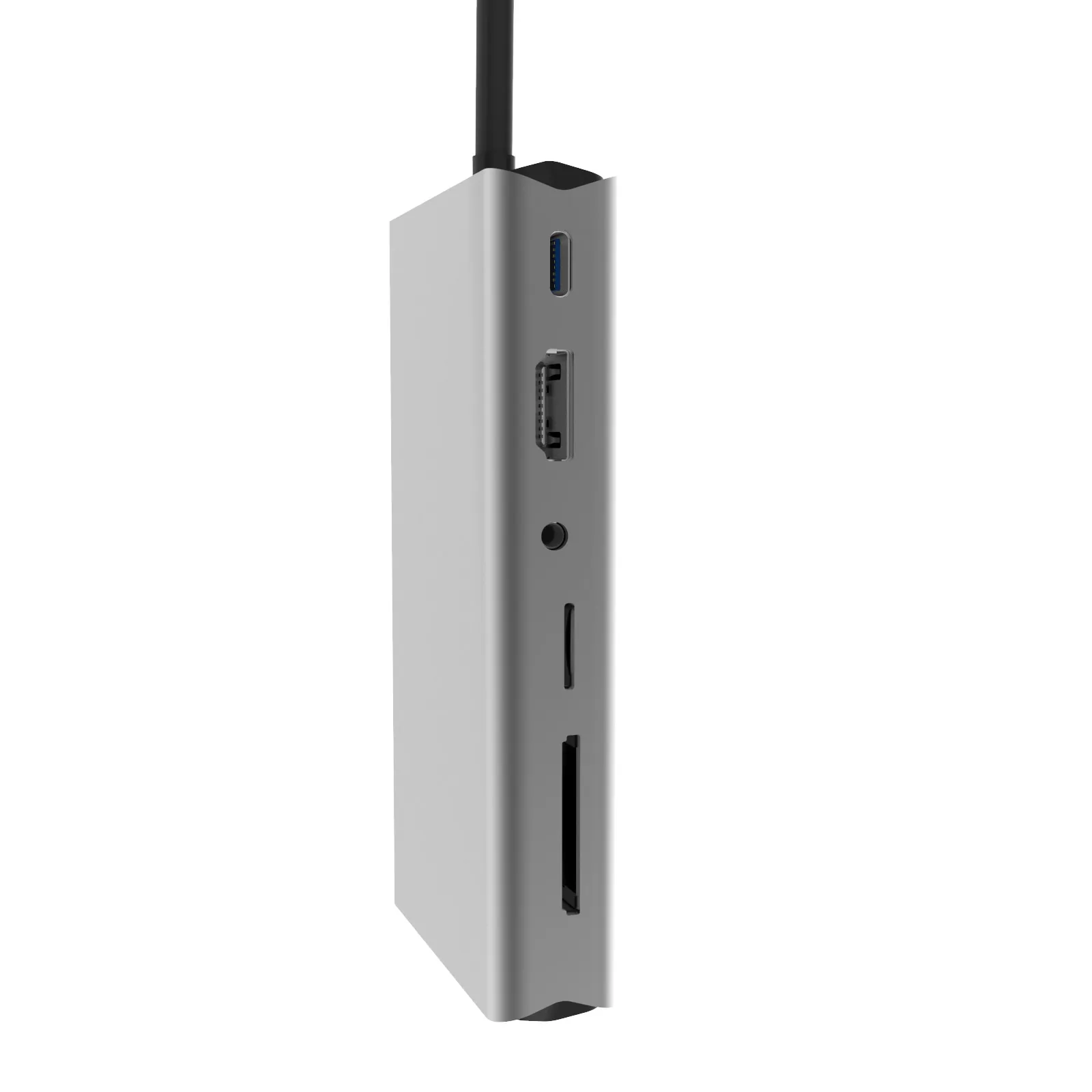 Usb-концентратор BASIX 13 в 1, беспроводное зарядное устройство, портативный концентратор типа c, разные порты rj45, для macbook pro и ноутбуков с windows