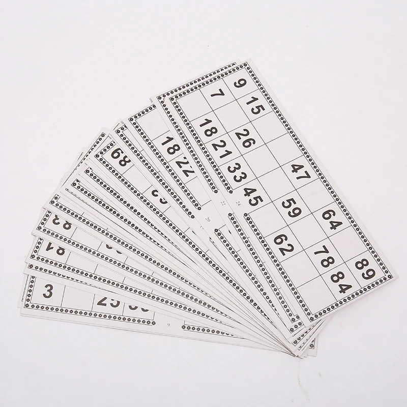 Оптовая продажа двухсторонние шахматные фигуры для игры в бинго 90 шт.