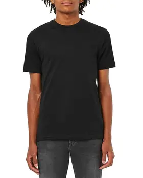 Short sleeve graphic print brand name wholesale clothing for men black t-shirt
