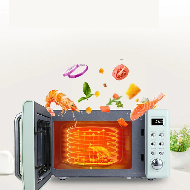 Cross Border Retro Microwave Oven Household Small Rice You Multi-purpose  Intelligent Mini Turntable Microwave Oven Wholesale - Buy Cross Border Retro  Microwave Oven Household Small Rice You Multi-purpose Intelligent Mini  Turntable Microwave