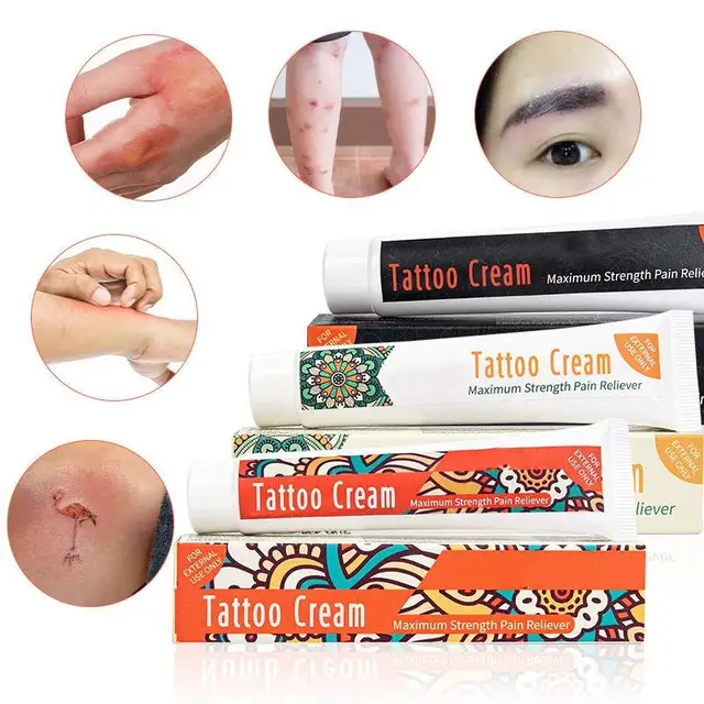 KULICA Support customization Numb Cream Gentle Efficient Numb Cream Relieve Pain Care Tattoo Numbing Cream