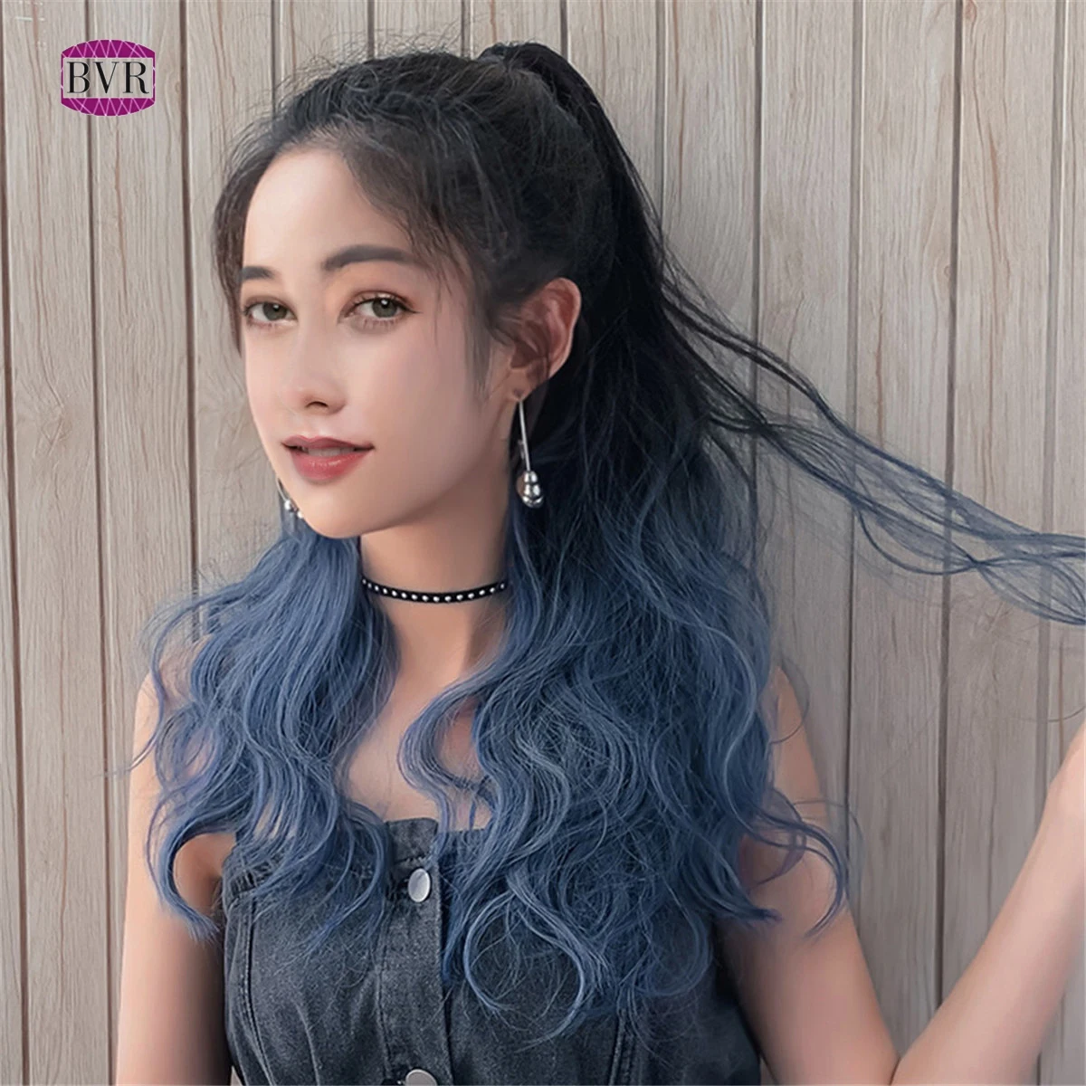 Bvr Curly Hair High Quality Synthetic Ponytail Hair Extensions Japanese  Fiber Hair Clip In Pony Tail - Buy Mixed Color High Temperature High  Quality Synthetic Ponytail,Japanese Fiber Wig Woman Curly Ponytail,Heat  Resistant