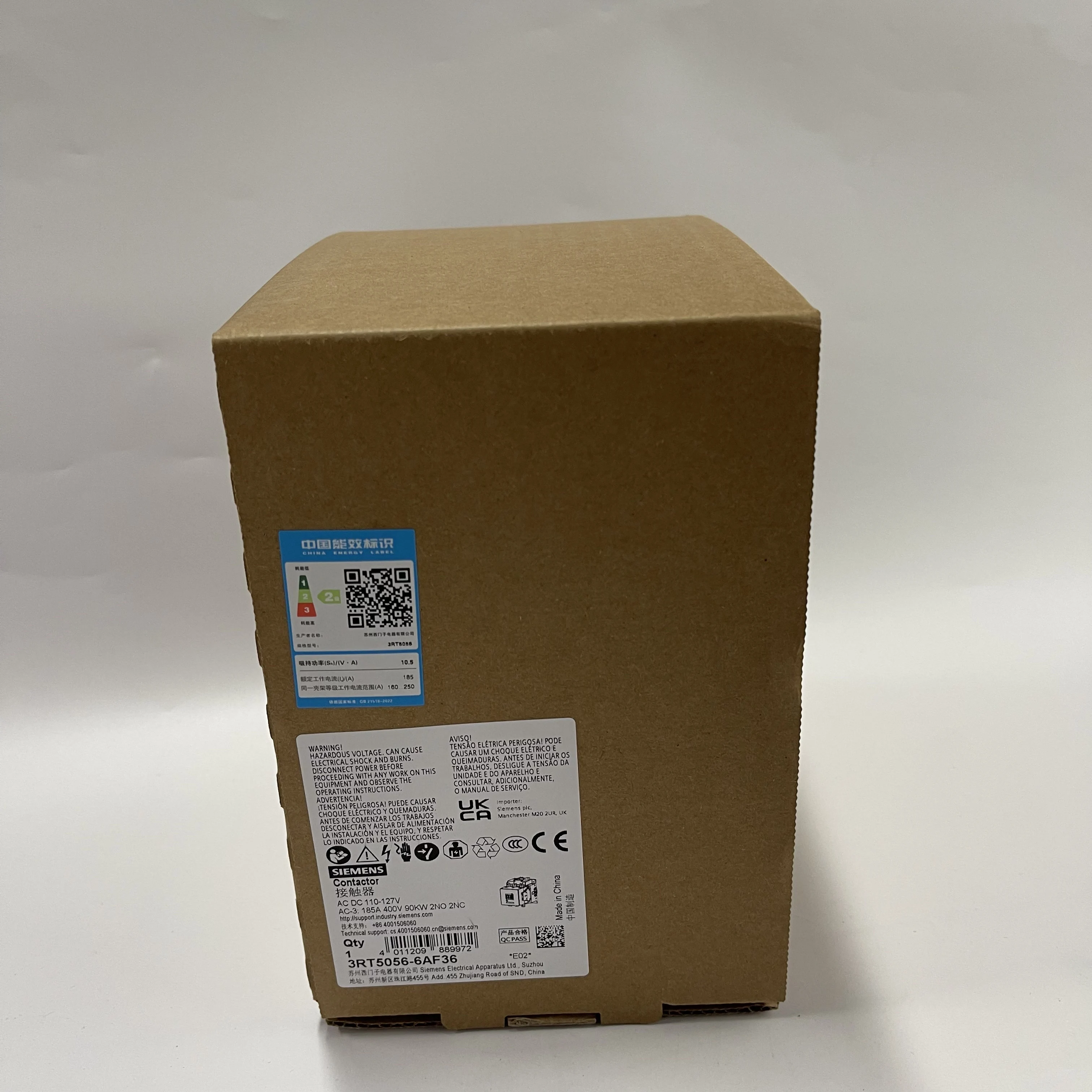 SIEMENS Contactor 3RT5056-6AF36 SIEMENS Contactor 3RT5056-6AF36