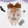 Orange Spider Web