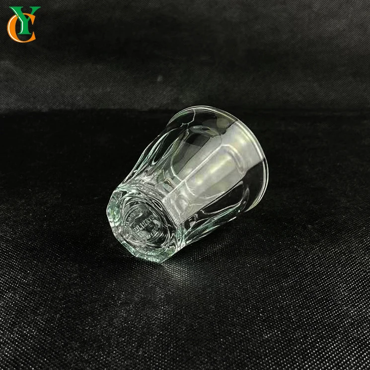 100ml 140ml 240ml clear Round Glass Cup 3OZ 5OZ 8OZ New Style for Boba Tea Whisky Water Wine Cup