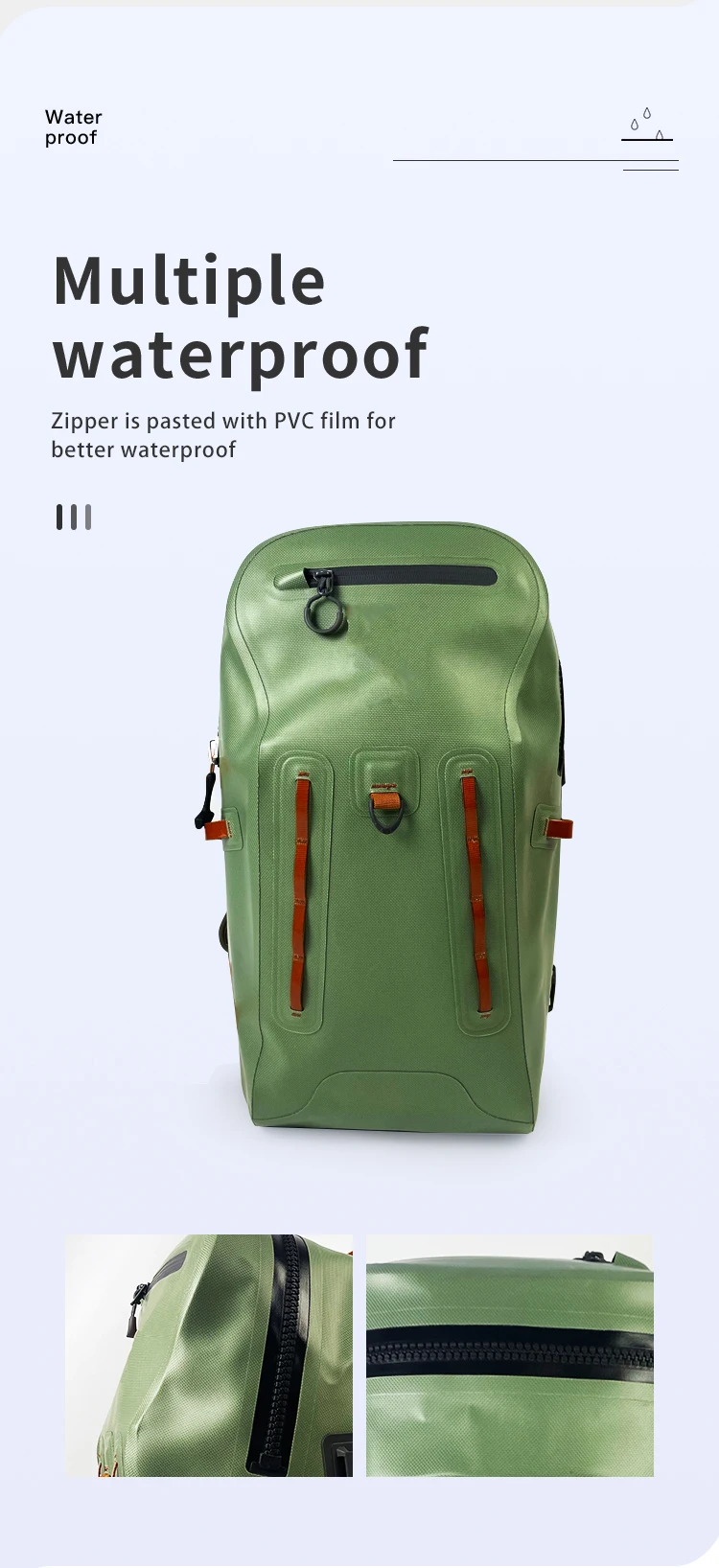 TPU Outdoor Products Multifunctional Waterproof Outdoor Knapsack Sport Lightweight  Backpacks Camping Hiking