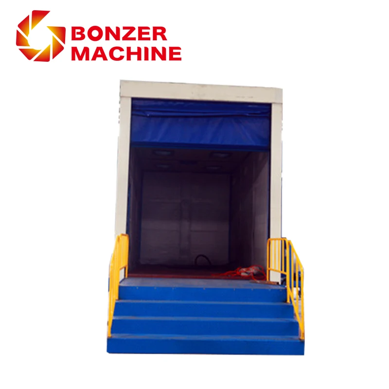 Sand/Shot/Abrasive/Pillet Blasting Booth/Room/Chamber/Equipment with Shot Recovery System and Dust Filter System