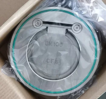 Dn50 2in Veyron One Way Single Door Wafer One Way Stainless Steel Thin Single Disc Plate Check Valve DN150 Valved DN80