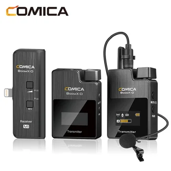 COMICA BoomX-D MI2 Portable 2.4G Digital Dual-channel Wireless Microphone for Vlogging and Live Streaming detail image