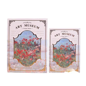 Custom Journal for Girls softcover Flower sketch book Notebook A5 Size Thread Sewing Binding Business Office Gift Teens