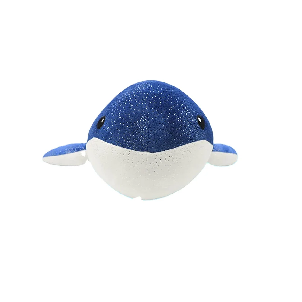 soothing plush pillow blue whale