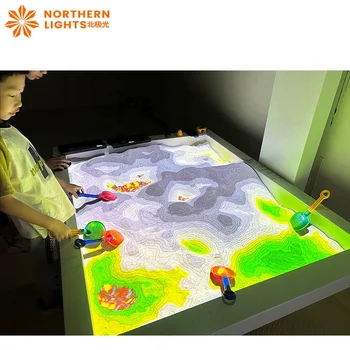 Sand Table Projection Sand Box Indoor Sand Interactive Projection  Interactive Projector Games Amusement Part