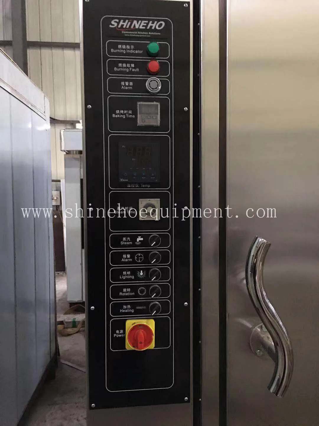 Хлебобулочное оборудование для продажи, Филиппины, простая в использовании Вращающаяся печь, четыре хлебобулочные машины