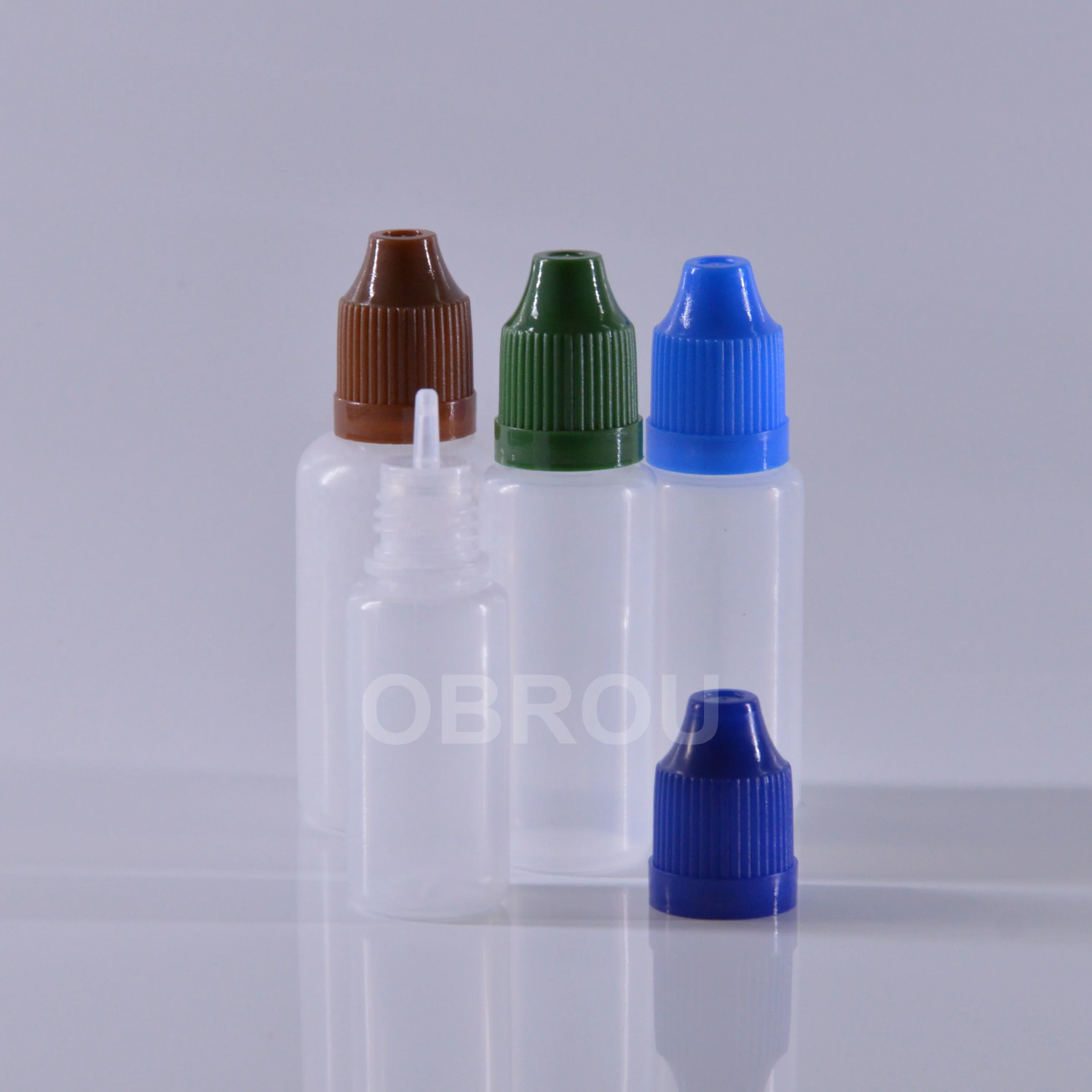 Squeezable Eye Drop Liquid Container 5ml 10ml Empty Plastic Dropper Bottle