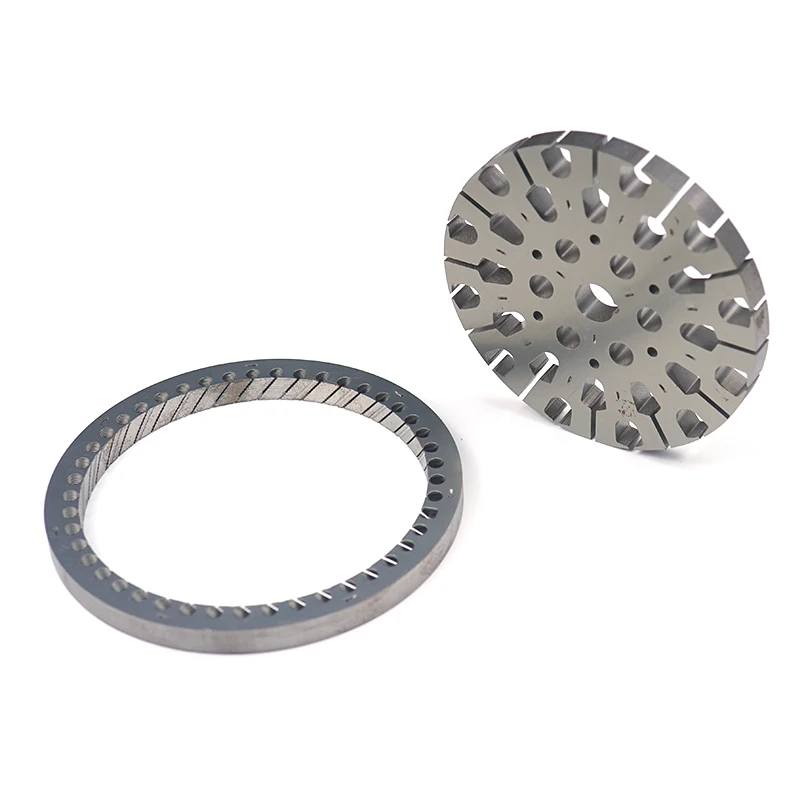 Customized Induction Asynchroous Ceiling Fan Motor Stator Rotor Silicon Steel Lamination Core Ceiling Fan Stamping
