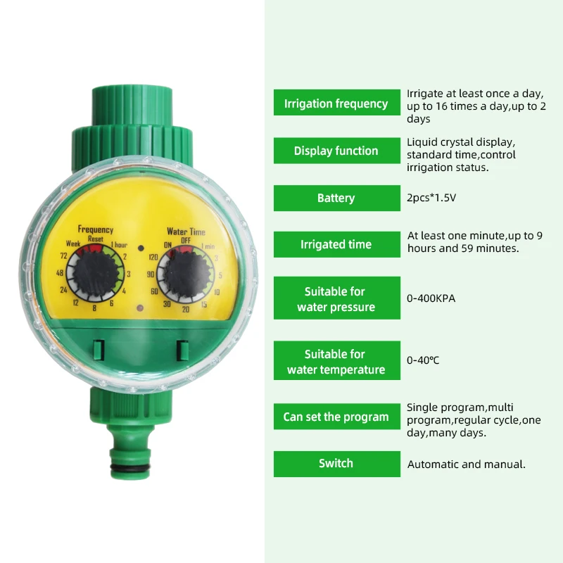 High Quality Automatic Digital Water Timer For Garden Irrigation - Buy ...