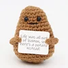 Potato dark brown-one mouth l card