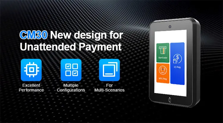 4G QR Code Android Unattended POS Terminal - Contactless Payment for ...