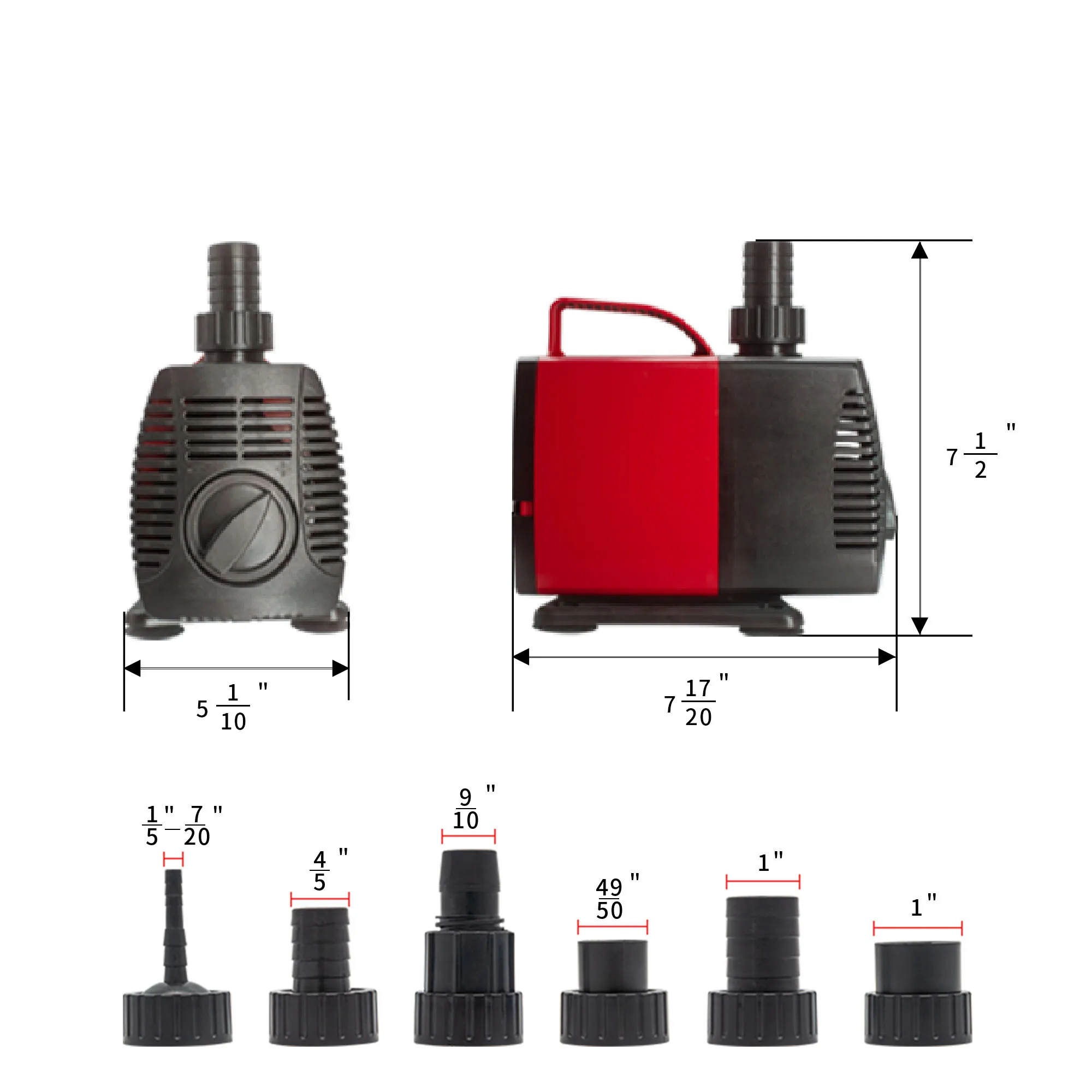 
 JD-8500 амфибийные насосы для пруда с высоким расходом для погружения и использования в земле  