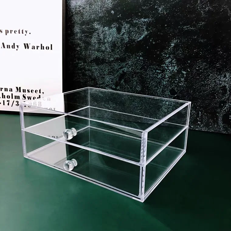 Factory Custom With Grid And Lid Acrylic Storage Box For Jewelry - Buy ...