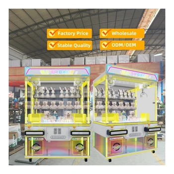 Large Arcade Claw Machine Coin-Operated Prize Vending Machine Indoor Amusement Game with Bill and Card Reader
