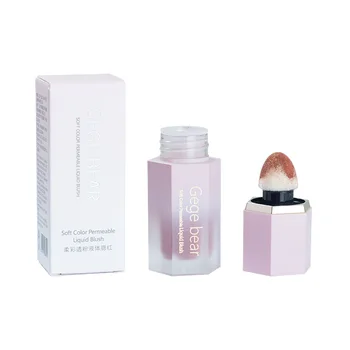2024 New Product High Pigment Makeup Shimmer Lip Tint Gloss Blush Private Label Liquid Lip Blush