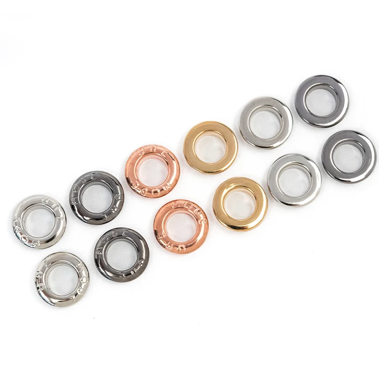 Заводской производитель, 3 мм, 4 мм, 5 мм, никелированное серебро, Индивидуальный размер, логотип обуви, толстовки, люверсы, металл, одежда, люверсы ri для одежды