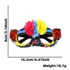 La maschera a mezza faccia per il Giorno dei Morti, Modello C
