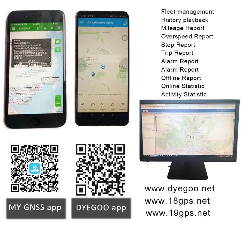 IMEI Active for Dyegoo Gps Tracker  High Speed Renew Link Real Time Tracking Platform Imei Id Extend