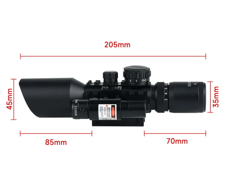 Intelligent Adjustable Night Vision Laser Telescope Buy Small