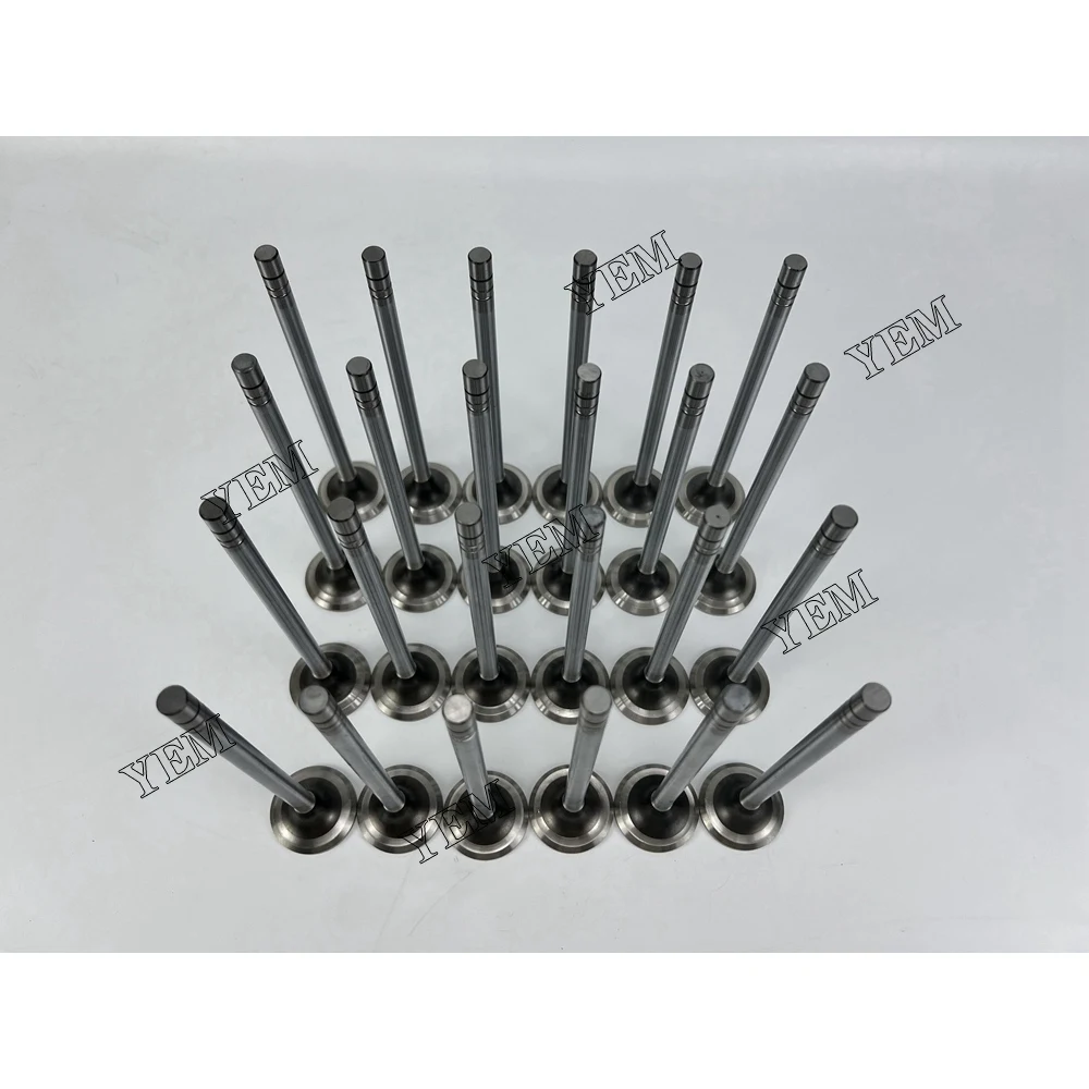 Exhaust Valve 122-0321 for Caterpillar 3406B 3406C 3408 3408B 3408C 3408E 3412 3412C 3412D 3412E 3516B Part Advantage Supply