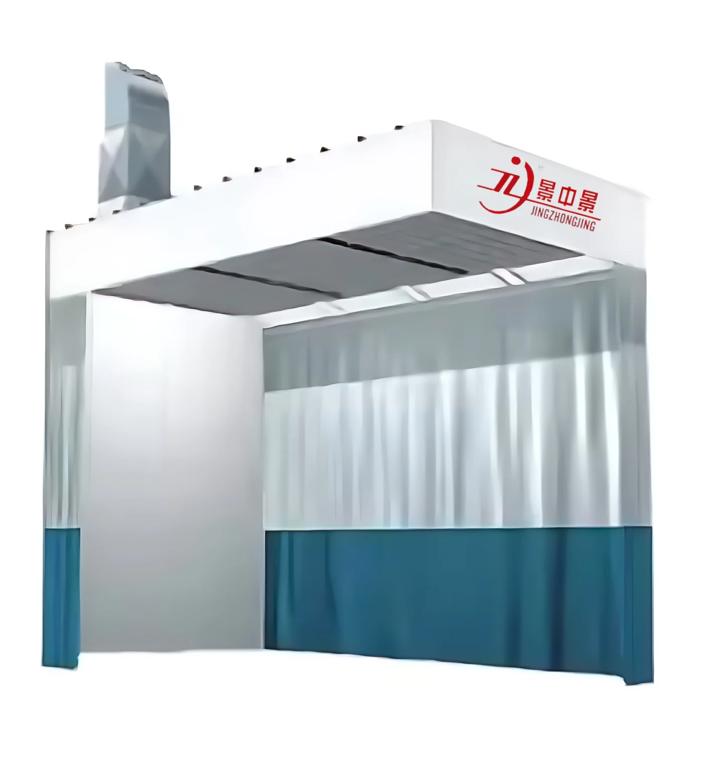 Factory Mobile Pre Preparation Portable Sanding Prep-station Booth With CE