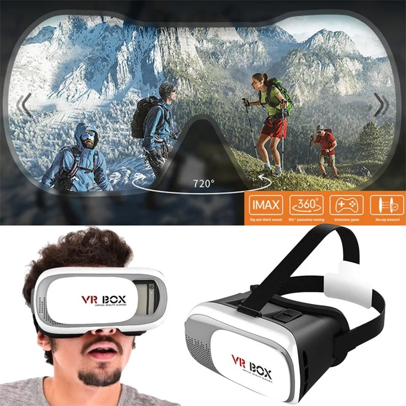 3D VR Box Portable Mobile Phone VR Polarize Glasses