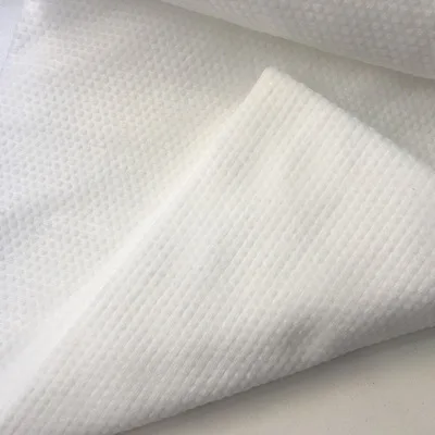 Антибактериальный ПЭТ эластичный нетканый материал спанлейс полиэстер нетканый материал для медицинской ленты earloop