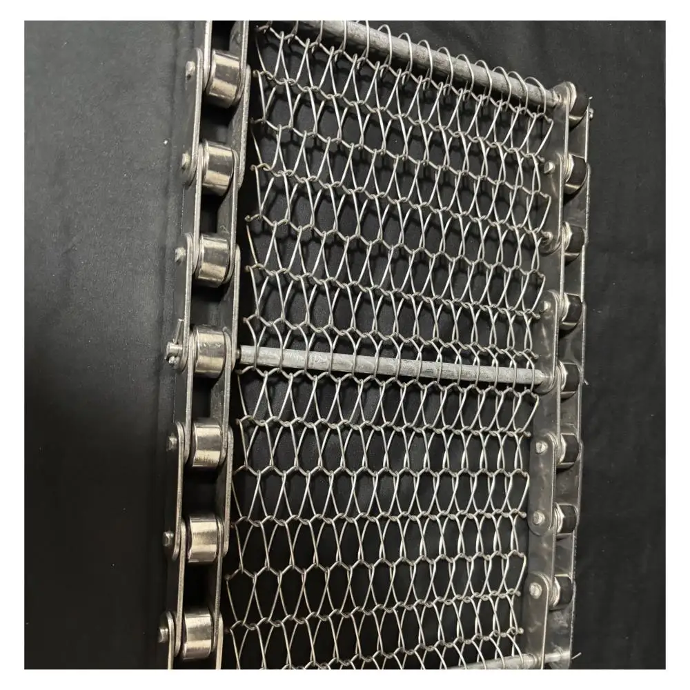 Industrial Stainless Steel Wire Mesh Conveyor Belt Chain Balance