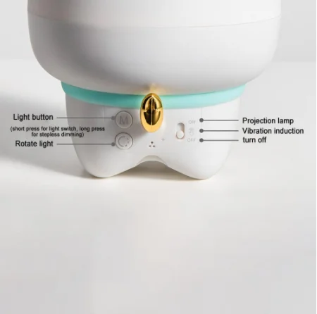 LED Projector Lights No Blueteeth Star Sky USB Light Charging Night Light Cute Pet Projection Lamp for Indoor Room Decoration