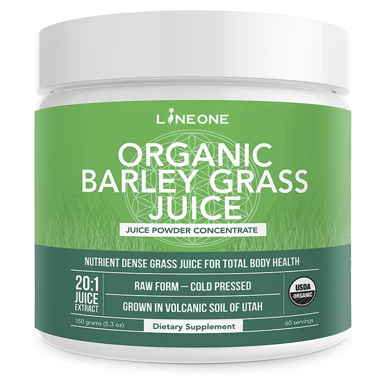 Factory Supplement Health Juice Organic Barley Grass Juice Natural Green Food Grass Juice Powder For Total Body Health