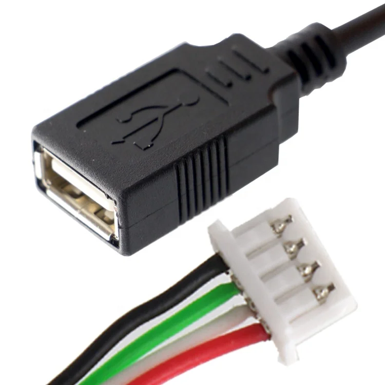 Assembly Usb A Female To Jst 2 3 4 Pin Ph Xh 1.0mm 1.25mm 1.5mm 2.0m