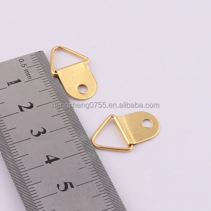 Cheap Price Small Gold Color Metal Picture Frame Hanger Hook For Photo