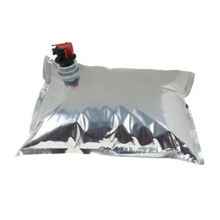Custom Aseptic Bag in a Box Liquid Packaging BIB Dispenser Pouch 3L 5L 10L 20L for Juice Wine Coffee Water with Valve Tap