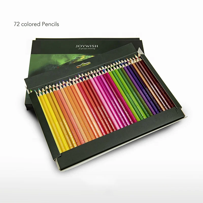 High Quality Eco Professional School Arts Drawing Oily 72 Color Pencil
