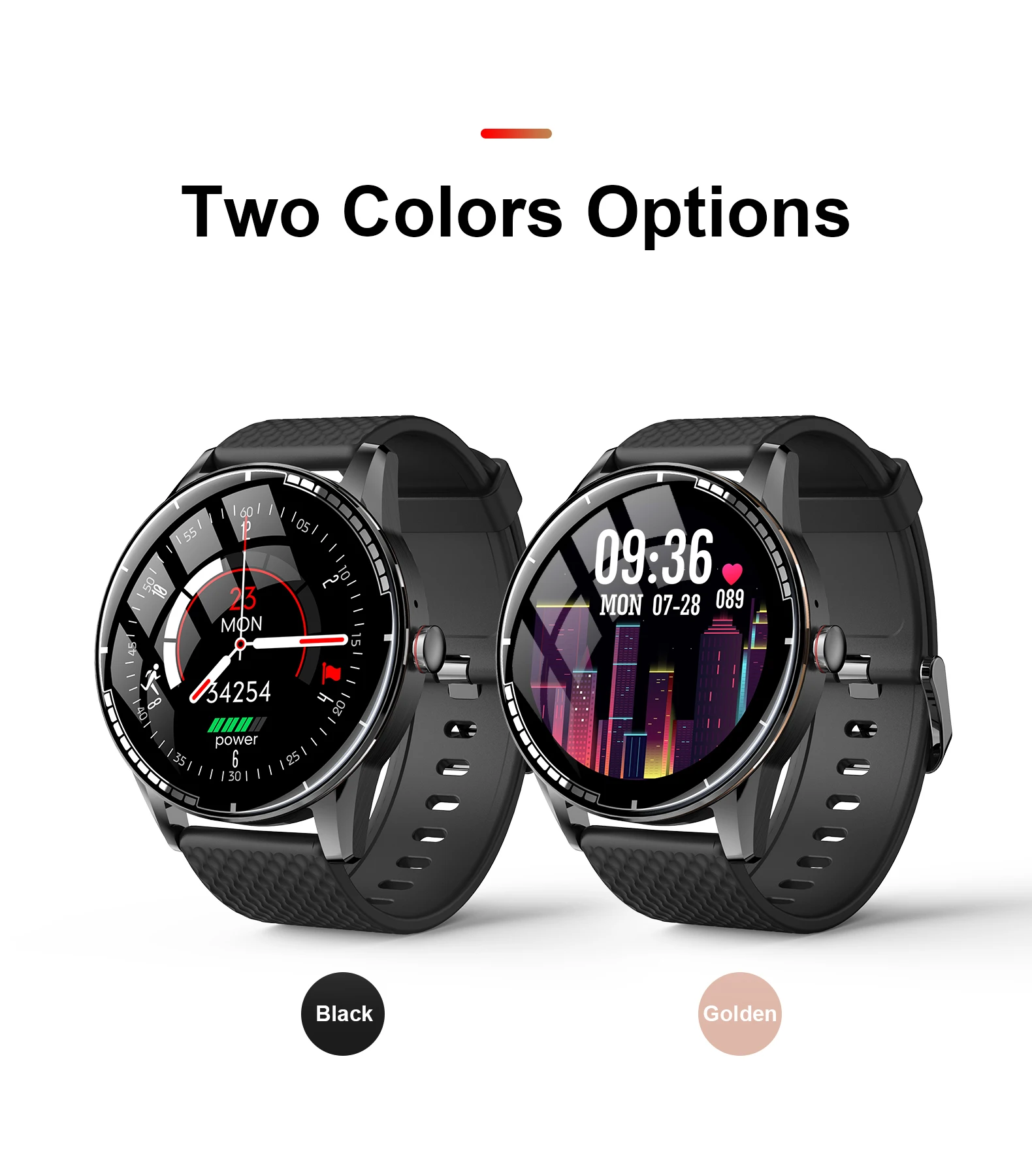 2021 H6 Smart Watch Connect to TWS and Speaker Heart Rate Monitor watch Local music heart rate hands-free call watch - ANKUX.COM