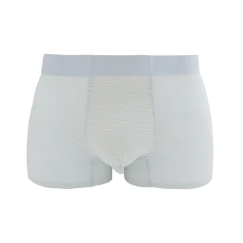 New Style Custom Ice Silk Breathable Elastic Summer Smooth Seamless Men Boxer Briefs Shorts Underwear