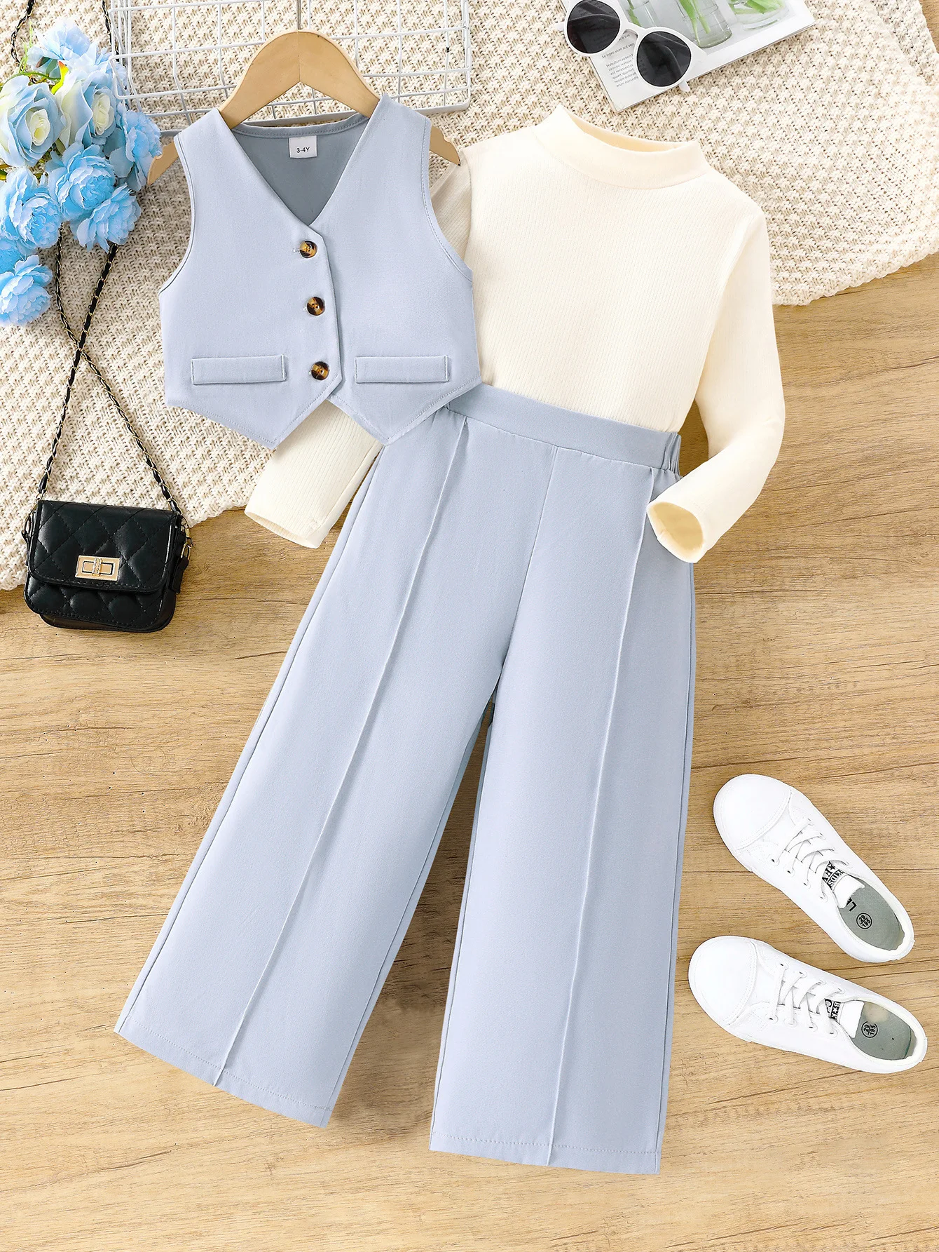 Baby Strampler Set 2025 - Langarm Outfit Mit Hose Und Mütze Für Kleinkinder