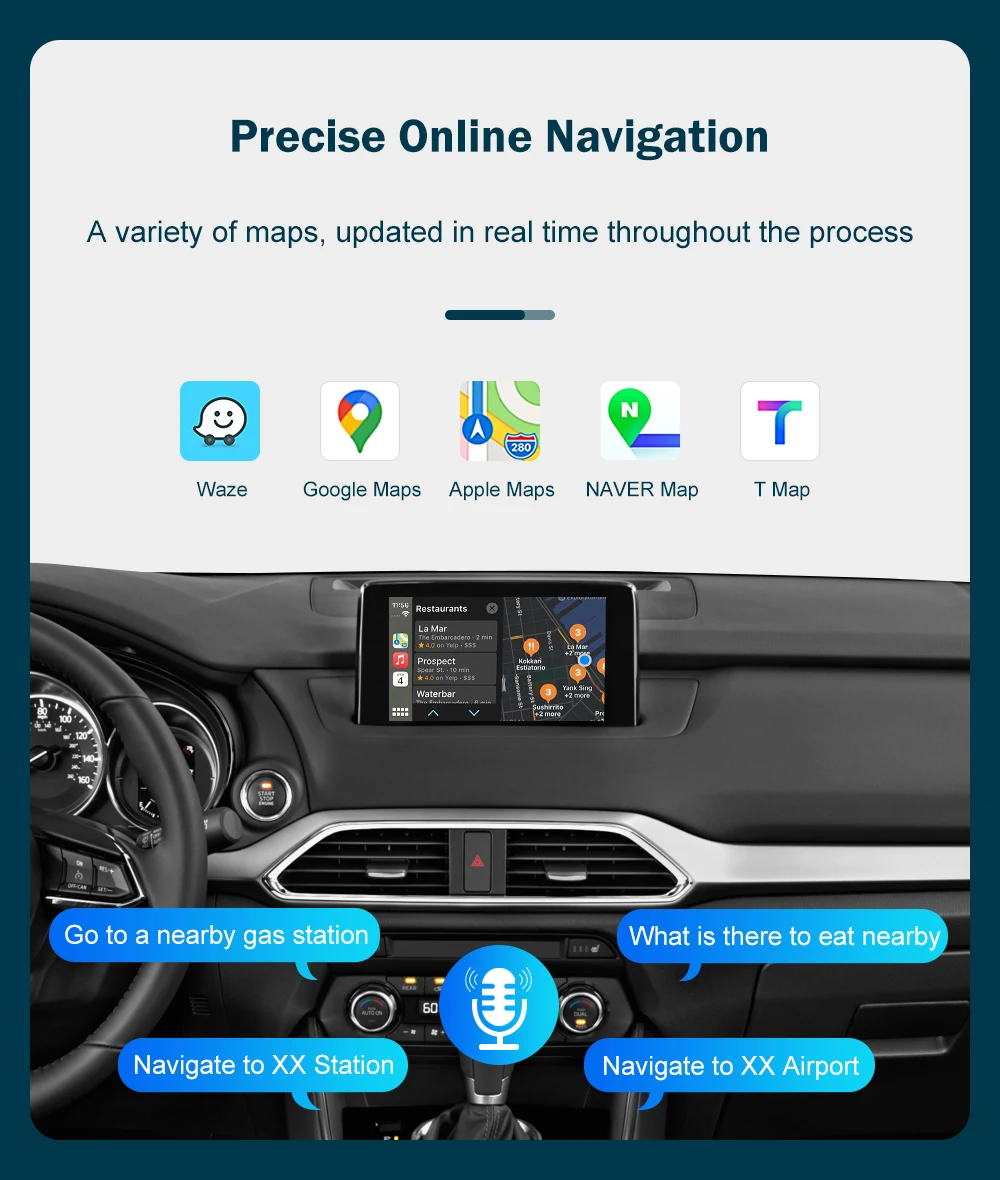 Mazda Retrofit And Upgrade Apple Carplay And Android Auto Mazda2 Mazda3 ...