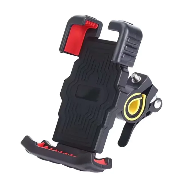 Bicycle phone holder New bicycle self-locking four corners shockproof  anti-slip phone holder